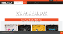 Desktop Screenshot of hotdjgear.com